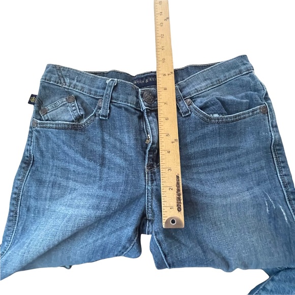 Rock & Republic Womens Denim Kassandra Mid Rise Bootcut Jean size 6 - Picture 11 of 13